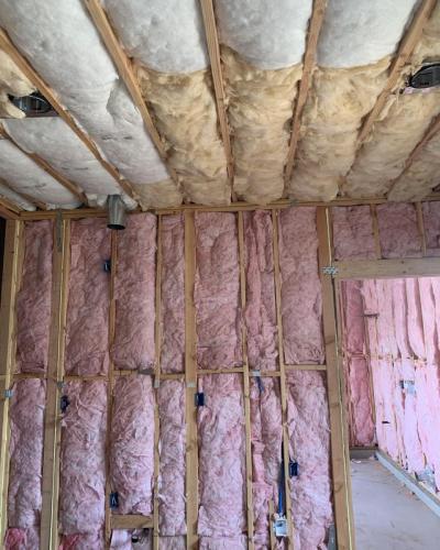 Insulation phase with cotton candy walls